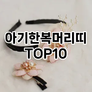 아기한복머리띠 추천 순위  TOP10 구매가이드 2025년 1월 3주차