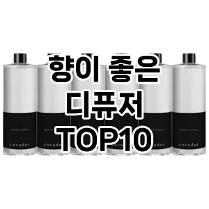 [제품알림]향이 좋은 디퓨저 추천 순위  TOP10 구매가이드 2025년 3월 2주차