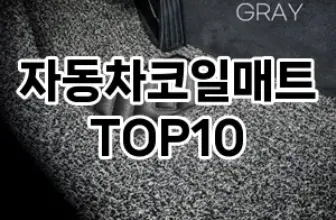 [추천안내]자동차코일매트 추천 순위  TOP10 구매가이드 2025년 12월 5주차