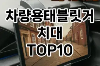 [추천리뷰]차량용태블릿거치대 추천 순위  TOP10 구매가이드 2025년 12월 5주차