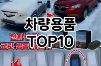 [후기보셈]차량용품 추천 순위  TOP10 구매가이드 2025년 12월 5주차
