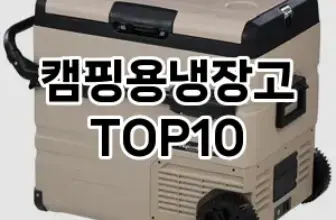 [대박할인]캠핑용냉장고 추천 순위  TOP10 구매가이드 2025년 12월 5주차