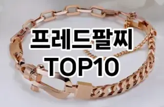 [추천소개]프레드팔찌 추천 순위  TOP10 구매가이드 2025년 12월 2주차