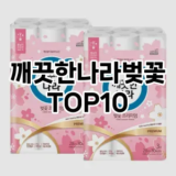 [할인제품]깨끗한나라벚꽃 추천 순위  TOP10 구매가이드 2025년 10월 4주차