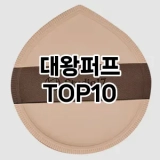 [솔직리뷰]대왕퍼프 추천 순위  TOP10 구매가이드 2025년 7월 5주차