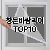 [리얼후기]창문바람막이 추천 순위  TOP10 구매가이드 2025년 4월 2주차